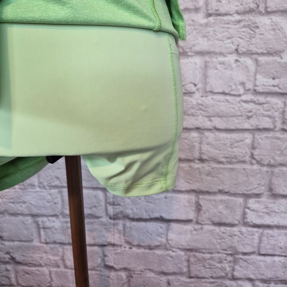 Outdoor Voices Warmup Exercise Tennis Active Dress Heather Green Space Dye Sz S - Picture 4 of 11